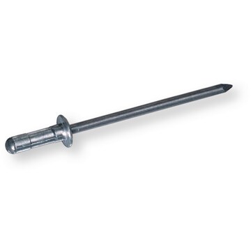 Mehrbereichs-Blindniete Flachrundkopf 3,2x8 Alu/Edelst.A2